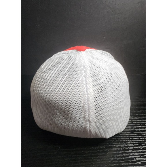 Nike 20xi VRs Golf Flexfit Trucker Hat Red White Mesh Logo Size L XL - Picture 3 of 8